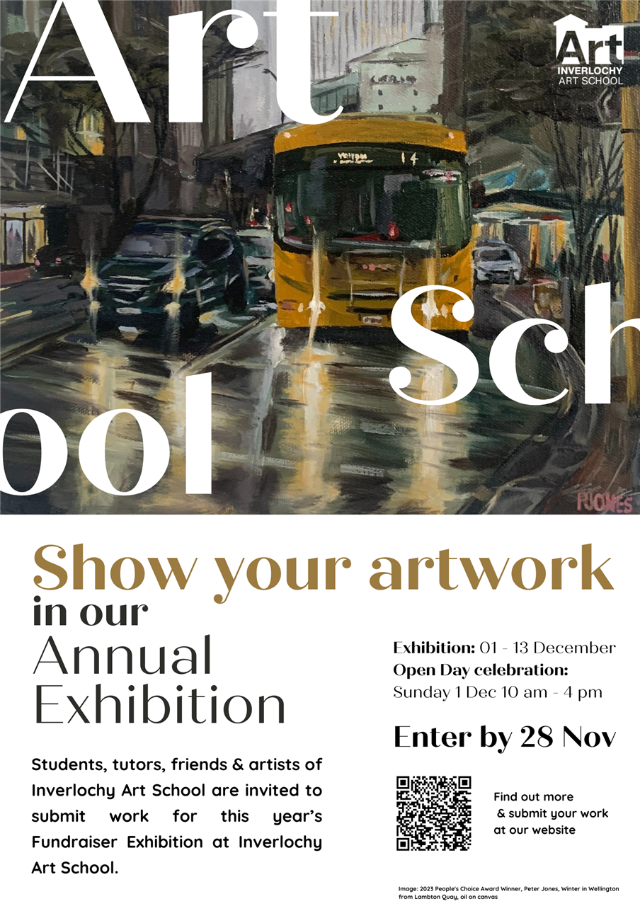 Show your artwork in our Annual Exhibition